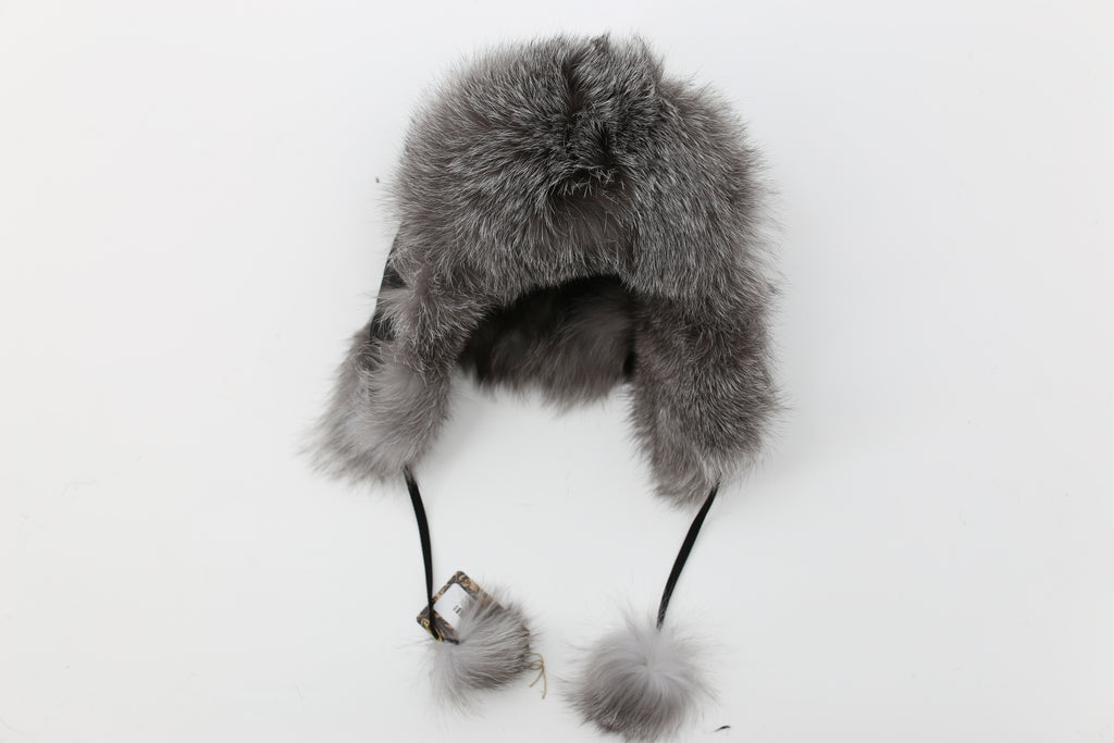 Fox Fur Bomber Hat