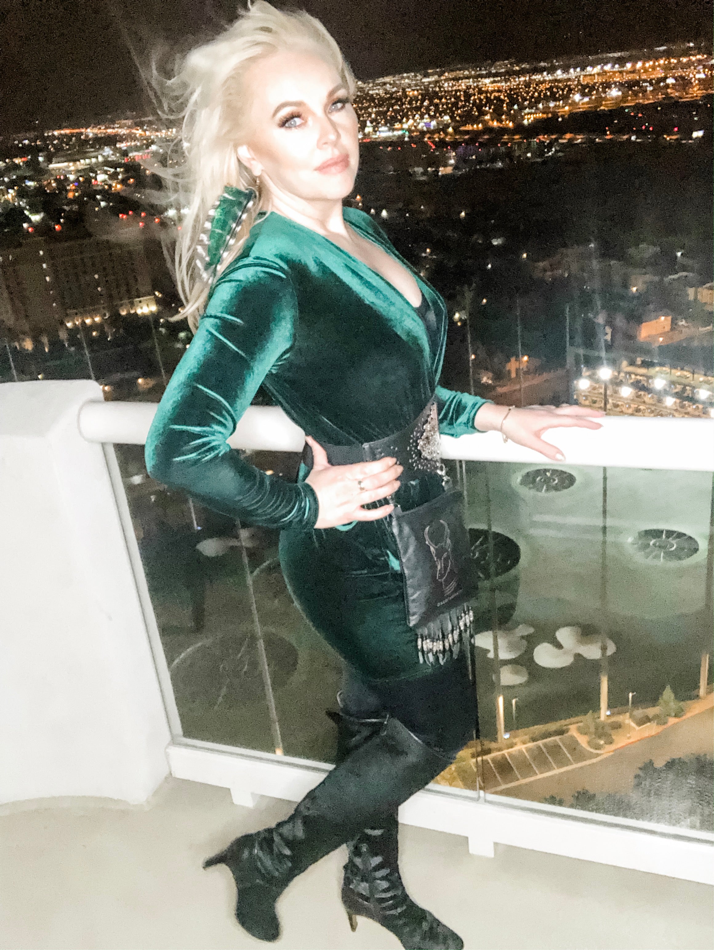 Vegas Velvet Dress