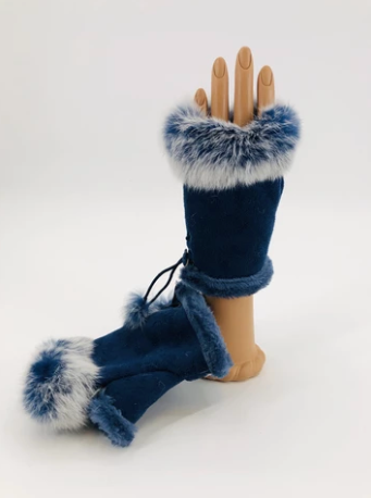 Rex Rabbit Fingerless Gloves